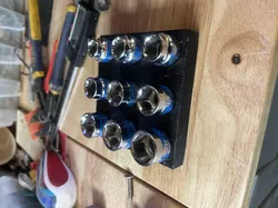 Pass through sockets Holder