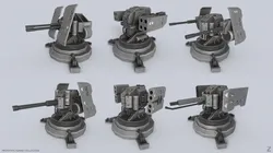 Prototype turret collection