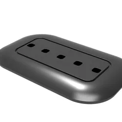 Rectangular display stand