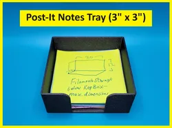 Simple Post-It Notes Tray