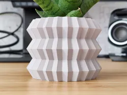 Static Energy Plant pot and Planter - Vase mode design