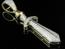 Sword Diamond Pendant 3D Print Model in Pendants 474053