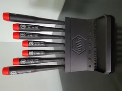 Wiha 7-Piece Precision Screwdriver Holder (Remix)