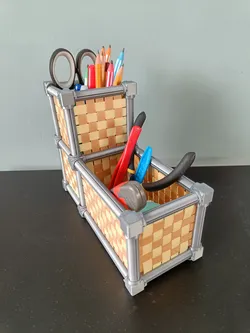 Woven modular box system