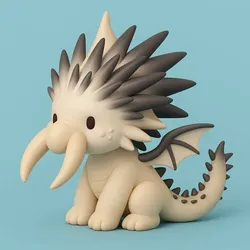 3D printer bestanden | 3MF | Beast Dragon Mini Model
