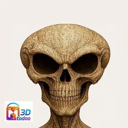 Alien Alien Alien Skull