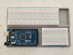Arduino Mega with Breadboard