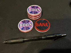 Boon/Bane RPG Traveller Game Token