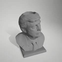 Creality Cloud | Donald Trump Office Pencil case Decoration Realistic Bust | ملفات الطابعة ثلاثية الأبعاد