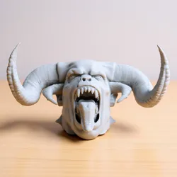 Demon Head Decor