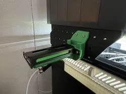 Detachable side spool holder attachment for AMS riser on P1P/P1S/X1C