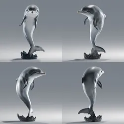 dolphin - 3d printable files