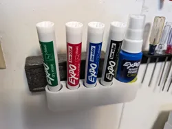 Dry Erase Expo Marker Caddy with Eraser and Spray Slots