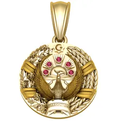 Eagle Rising Broach Pendent