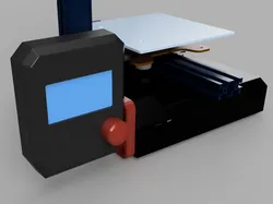 Ender 2 Pro Vertical Screen Mount