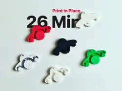 Fișiere pentru imprimante 3D | Fișier 3MF | UFO Click Fidget