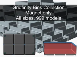 Gridfinity Collection with Magnet
