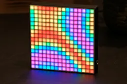 Led Matrix 16 x 16 With Sound Reactivity, Powered By Usb Type C, Wled And Quinled Dig-Uno