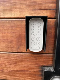Level Lock Key Pad Privacy Cover, used with double stick tape to adhere