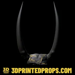 Loki Black and Gold Crown