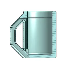 Magic (Pythagorean) Greedy Mug Bath Water Cup