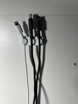 Magnetic cable holder