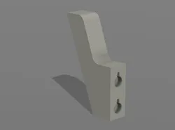 Minimalist Wall Hook with Hidden Mount