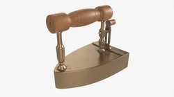 Old Charcoal Iron