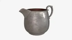 Old Metal Creamer