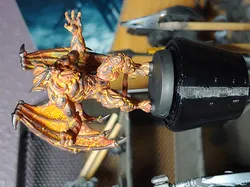 Perfect airbrushing platform for a 35mm alligator clip.