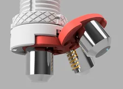 Revolving objective selector (turret) for Galileo Microscope