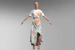 Rose dress