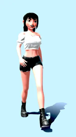 School Girl animations 41