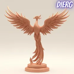 Sculptures & Artworks STL تنزيل - Highly Detailed Phoenix Table Decor Fire Bird Sculpture - DiErModels