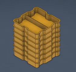 Stackable storage box