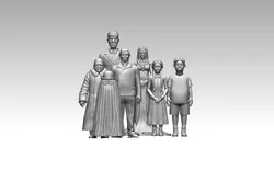 THE ADDAMS FAMILY 3D Print Model in Sculpture 475039