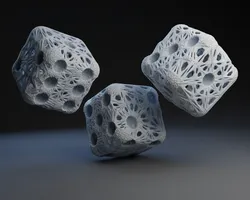 Xenomorphic Six-Sided Die