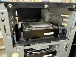 3.5" to 5.25" Hard Drive Adapter Remix w/Fan Mounts