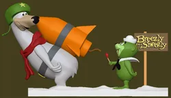 Breezly and Sneezly 3D Print Model in Animals 478143