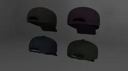 Caps Low Poly