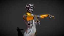 Circe statue or Kirke goddess statue 3D Print Model in Figurines 477508