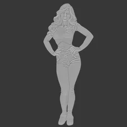 City Girl Figurine – Modern Urban Style Woman