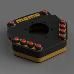 Creality Cloud | Wireless Button-box for 6x70mm 350mm Sim-Racing | ملفات الطابعة ثلاثية الأبعاد
