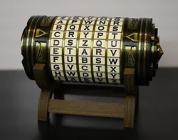 Cryptex (5, 6, 7, 8 or 10 letter wheels)
