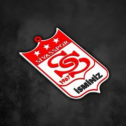 Customizable Sivasspor Keychain 3D Model – Personalized Football Fan Gift