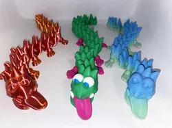 Dragon My Feet Articulated Flexi