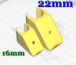 Grow Tent fan holder for 22mm pole 120mm PC fan