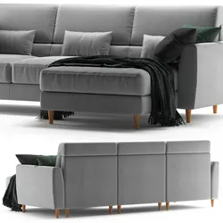 Ikea Slatorp with chaise