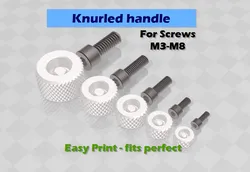 Knurled handle for Socket Head Cap Screw