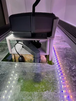 Multifunction aquarium accessory holder
